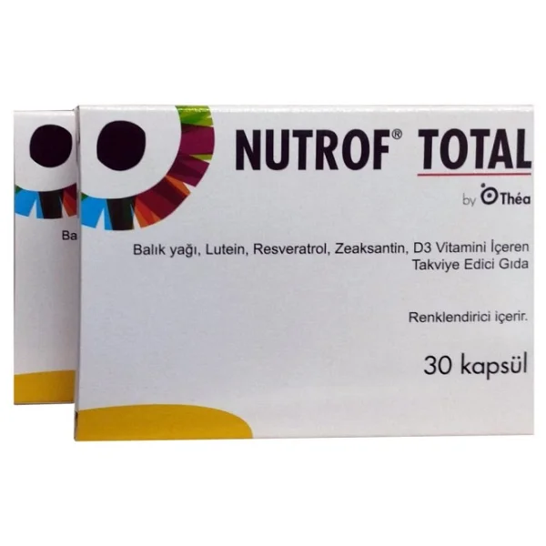 Nutrof Total 30 Kapsül 2'li - Görsel 2
