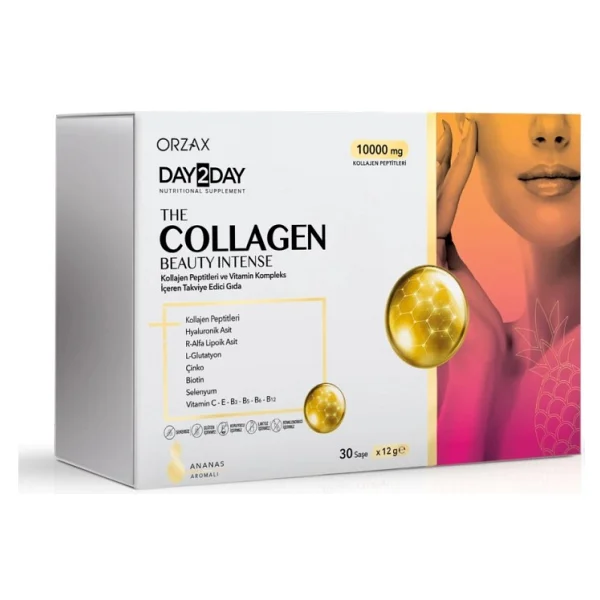 Day2day The Collagen Beauty Intense Ananas Aromalı 30 Saşe - Görsel 4