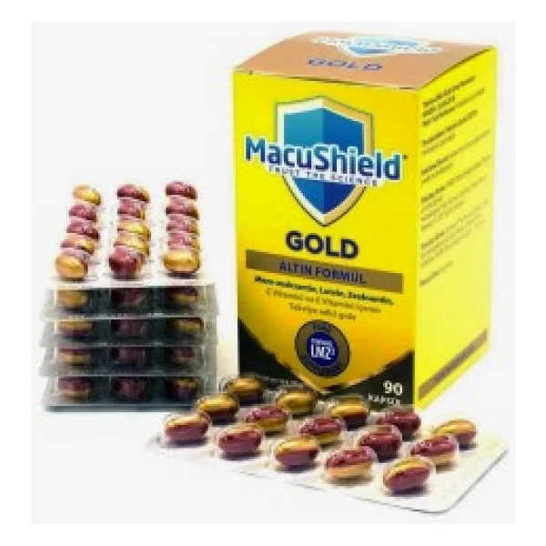 Macushield Gold 90 Kapsül - Görsel 2