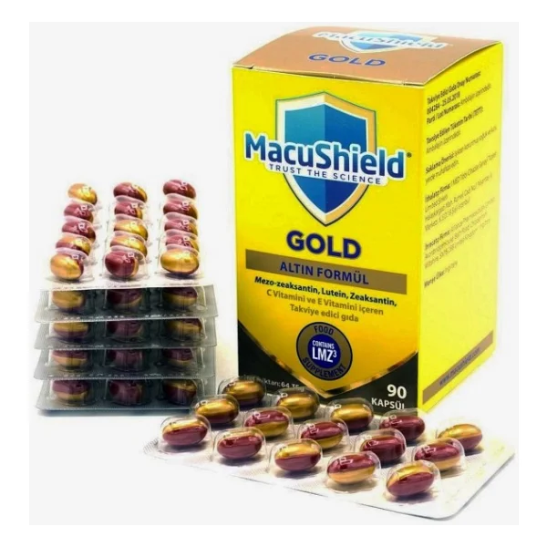 Macushield Gold 90 Kapsül - Görsel 2