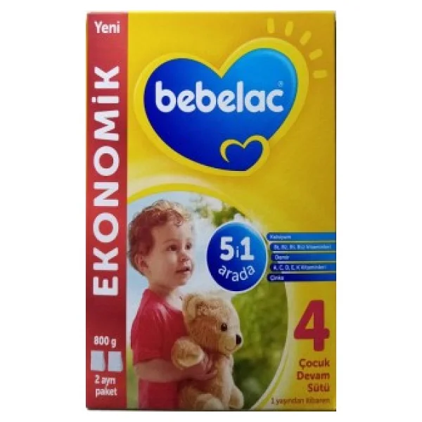 Bebelac 4 Devam Sütü 800 Gr - Görsel 7