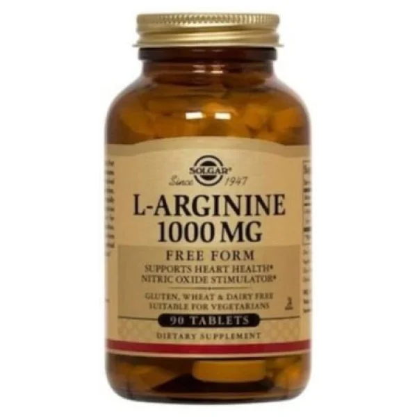 Solgar L-Arginine 1000 Mg 90 Tablet - Görsel 3