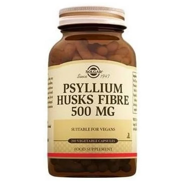 Solgar Psyllium Husks Fibre 500 Mg 200 Kapsül - Görsel 5