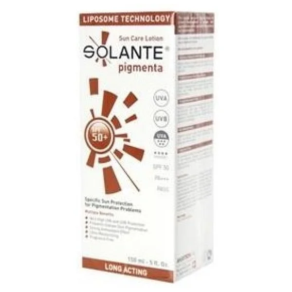 Solante Pigmenta Lekeli Ciltler İçin 150 Ml 50 Faktör Güneş Losyonu - Görsel 7