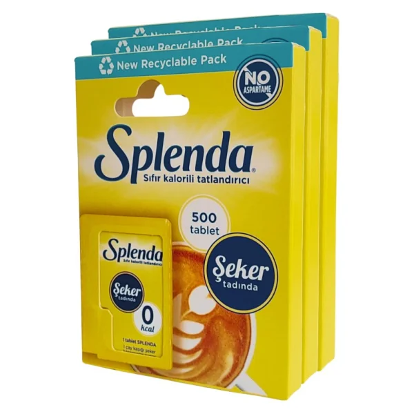 Splenda Tatlandırıcı 500 Tablet 3'lü - Görsel 5