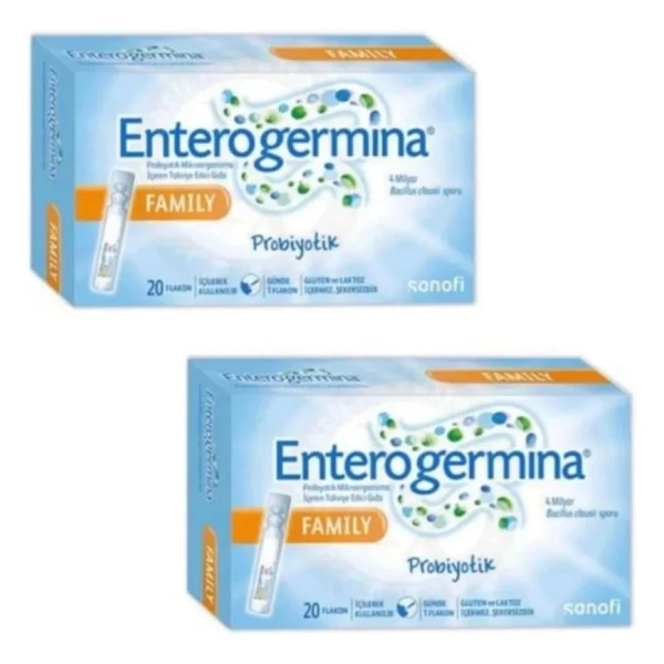 Enterogermina Family 2 X 20 Flakon - Görsel 2