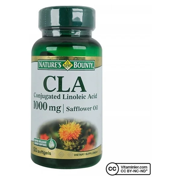 Nature's Bounty Cla 1000 Mg 50 Kapsül - Görsel 4