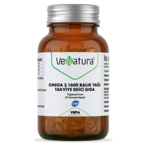 Venatura Omega 3 1600 Mg 30 Kapsül - Görsel 5