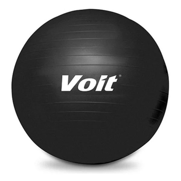 Voit Gymball 55 cm Pompalı Pilates Topu Siyah