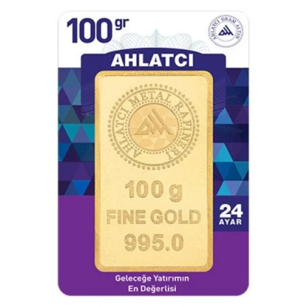 100 Gr 24 Ayar Gram Altın - Görsel 5