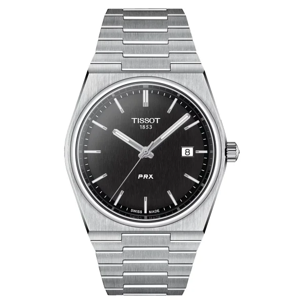 Tissot Prx 40mm T137.410.11.051.00 Çelik Kordon Siyah Erkek Kol Saati - Görsel 4