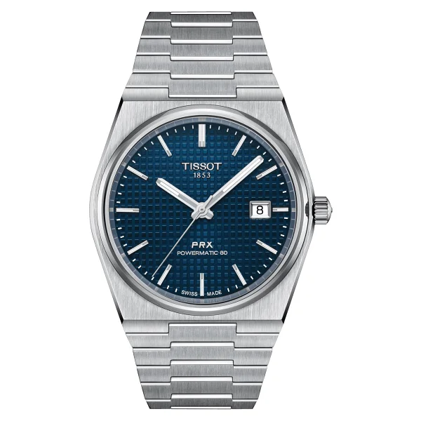 Tissot PRX Powermatic 80 T137.407.11.041.00 Çelik Kordon Mavi Erkek Kol Saati