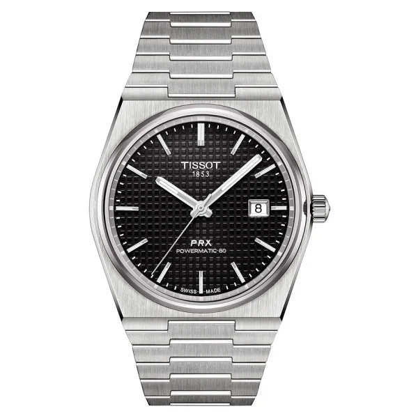 Tissot PRX Powermatic 80 T137.407.11.051.00 Çelik Kordon Siyah Erkek Kol Saati