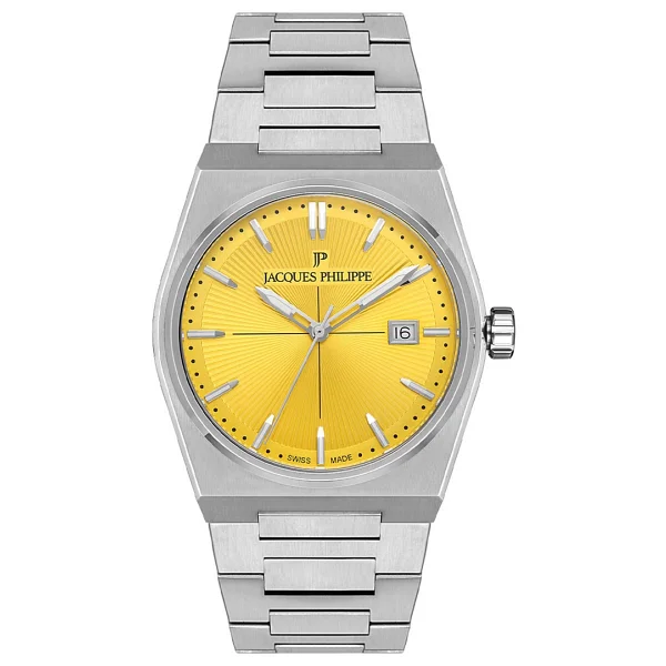 Jacques Philippe Aurora Jpqgs4213x6yw Sarı Erkek Kol Saati - Görsel 6