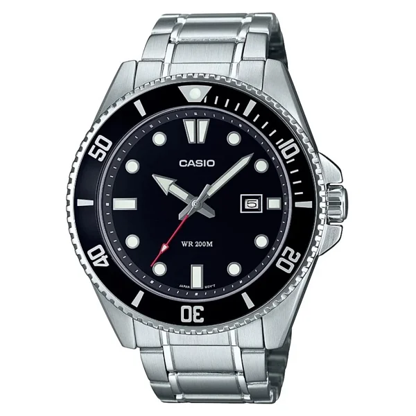 Casio Standart Mdv-107d-1a1vdf Siyah Erkek Kol Saati - Görsel 2