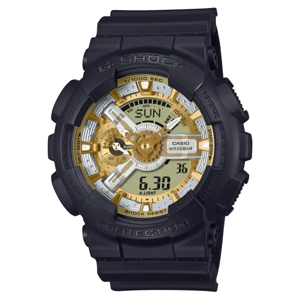 Casio G-Shock Ga-110cd-1a9dr Altın Erkek Kol Saati - Görsel 3