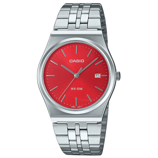 Casio Standart Mtp-B145d-4a2vdf Kırmızı Erkek Kol Saati - Görsel 2