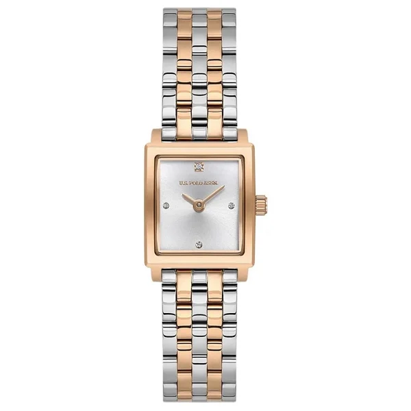 U.S. Polo Assn Uspa2107-03 Gümüş-Rose Gold Kadın Kol Saati - Görsel 2