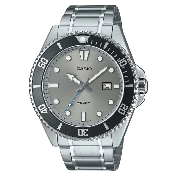 Casio Standart Mdv-107d-8avdf Siyah-Gri Erkek Kol Saati - Görsel 2