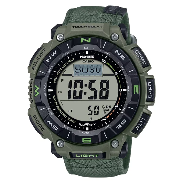 Casio Pro-Trek Prg-340b-3dr Kumaş Kordon Erkek Kol Saati - Görsel 2