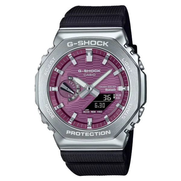 Casio G-Shock G-Steel Gbm-2100a-4bdr Mor Erkek Kol Saati - Görsel 2