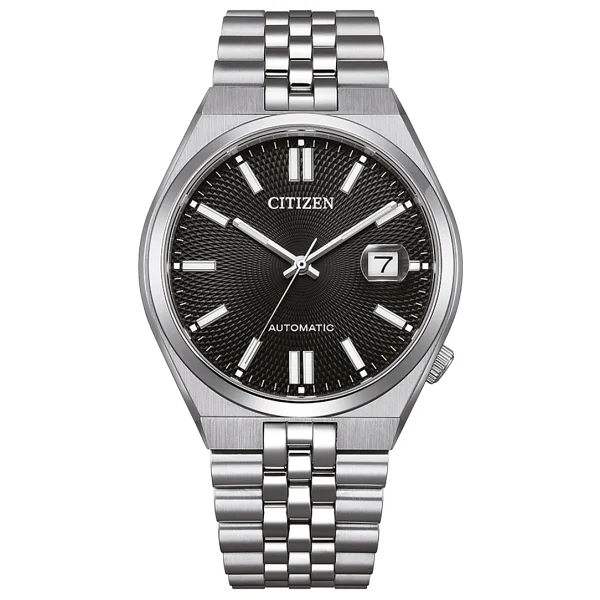Citizen Tsuyosa Nk0020-55e Gümüş-Siyah Erkek Kol Saati - Görsel 4