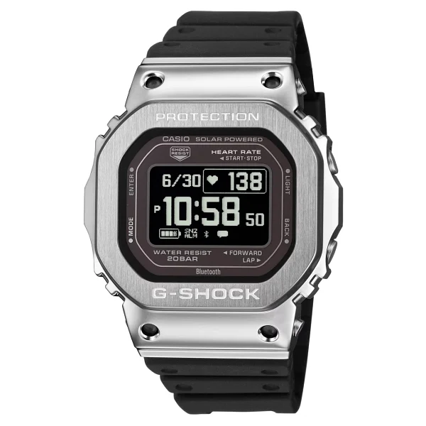 Casio G-Shock G-Squad Dw-H5600-1dr Siyah Akıllı Saat - Görsel 2
