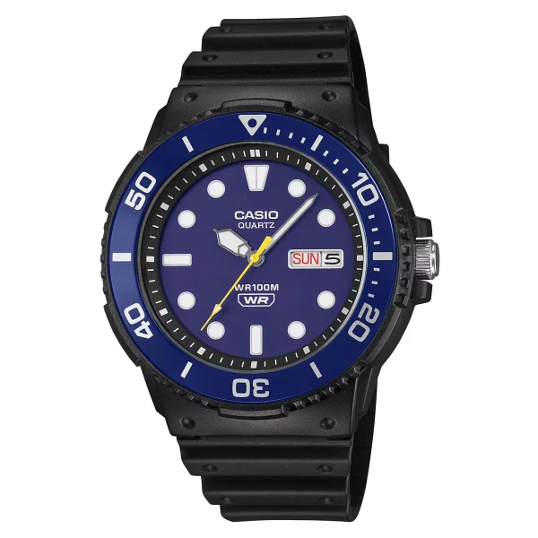 Casio Standart Mrw-230h-2evdf Siyah-Lacivert Erkek Kol Saati - Görsel 2