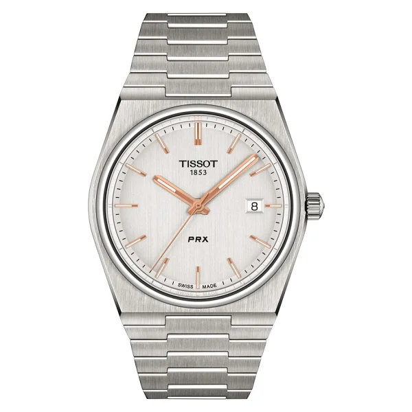 Tissot Prx 40mm T137.410 Çelik Kordon Erkek Kol Saati - Görsel 4