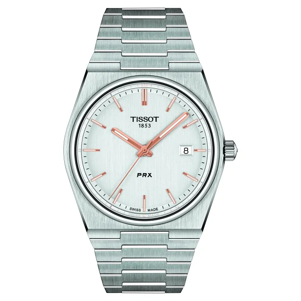 Tissot Prx 40mm T137.410 Çelik Kordon Erkek Kol Saati - Görsel 3