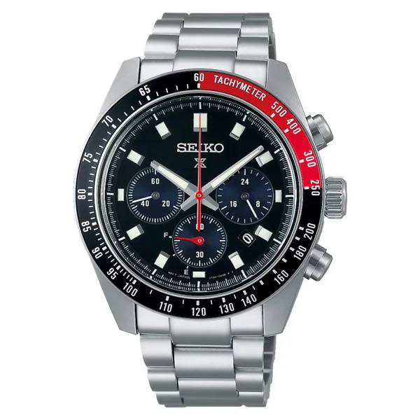 Seiko Prospex Speedtimer Ssc Çelik Kordon Erkek Kol Saati - Görsel 3