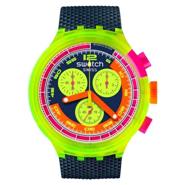 Swatch Neon To The Max Sb06j100 Kol Saati - Görsel 2