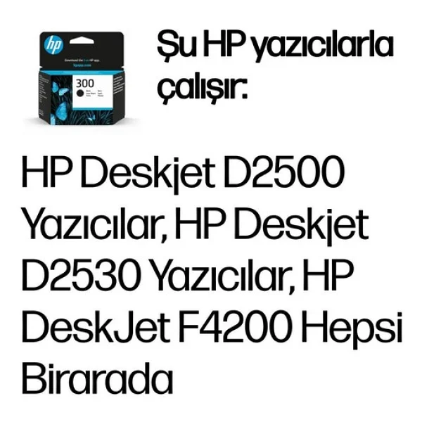HP 300 CC640EE Siyah Kartuş - Görsel 8