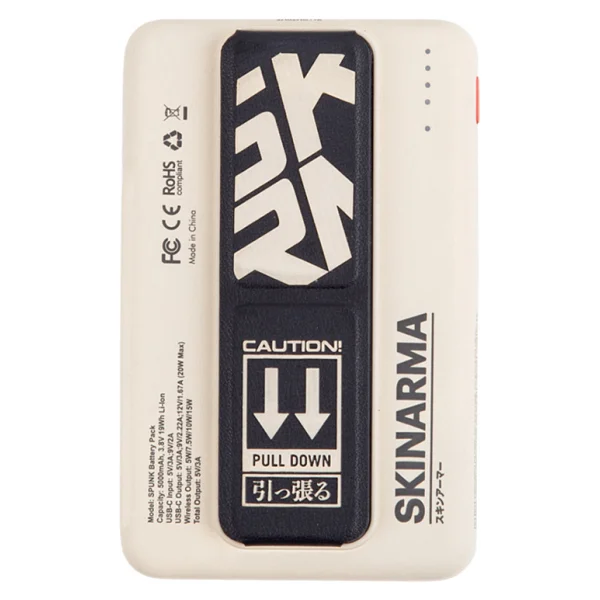 Skinarma Spunk 5000 mAh Hızlı Şarj MagSafe Powerbank
