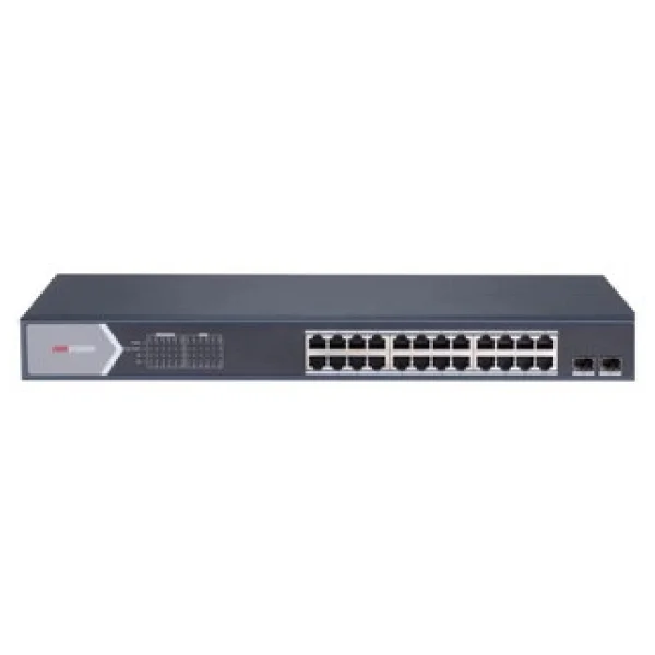 Hikvision DS-3E1526P-SI 24 Port 10/100/1000 Mbps Gigabit Yönetilebilir PoE Switch - Görsel 7