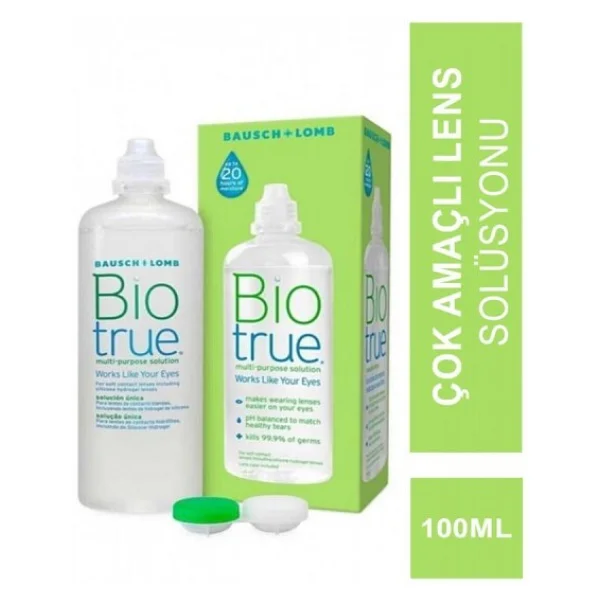 Biotrue Çok Amaçlı 100 Ml Lens Solüsyonu - Görsel 6