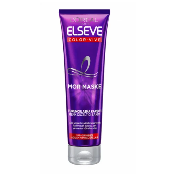 L'oreal Paris Elseve Turunculaşma Karşıtı 150 Ml Mor Maske - Görsel 3