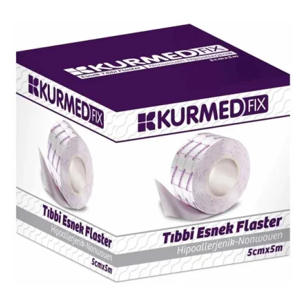 Kurmed Fix Esnek 5cm X 5m Flaster - Görsel 4