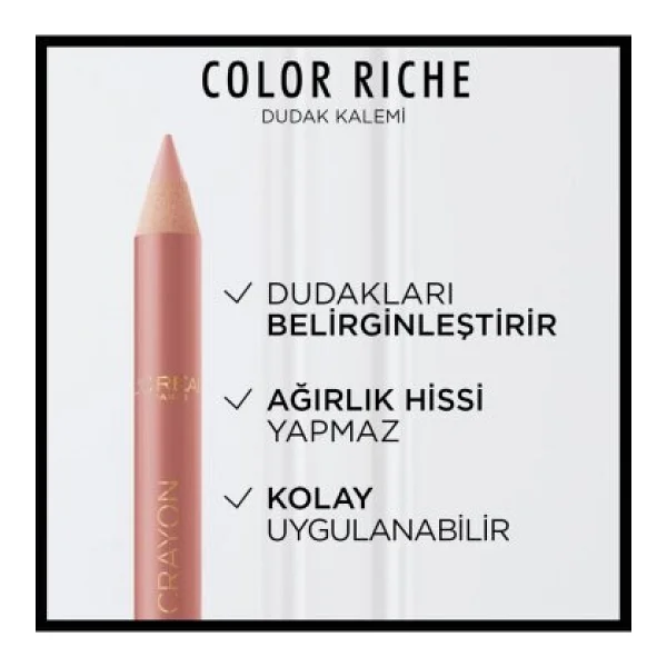 L'oreal Paris Color Riche Dudak Kalemi - Görsel 4
