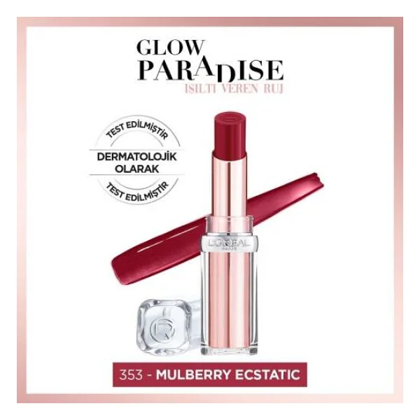 L'oreal Paris Glow Paradise Işıltı Veren Stick Ruj - Görsel 3