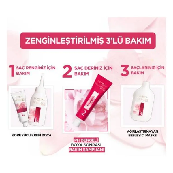 L'oreal Paris Excellence Creme 7 Kumral Saç Boyası - Görsel 8
