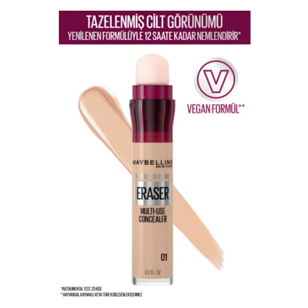 Maybelline New York Instant Anti Age Eraser Light 6.8 Ml Kapatıcı - Görsel 3