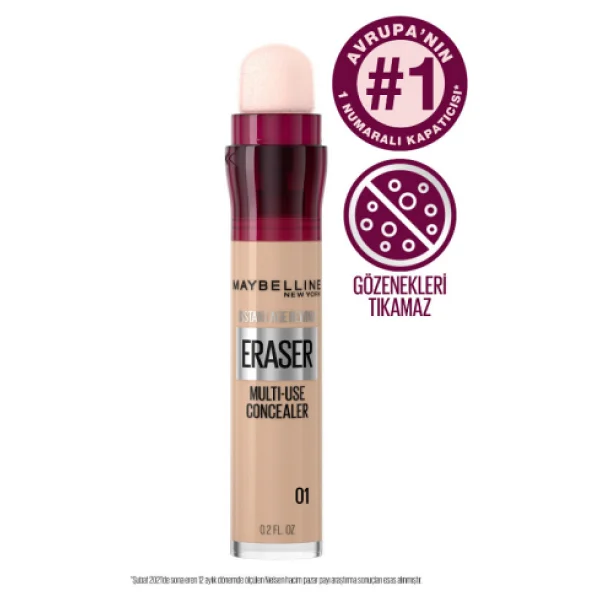 Maybelline New York Instant Anti Age Eraser Light 6.8 Ml Kapatıcı - Görsel 4