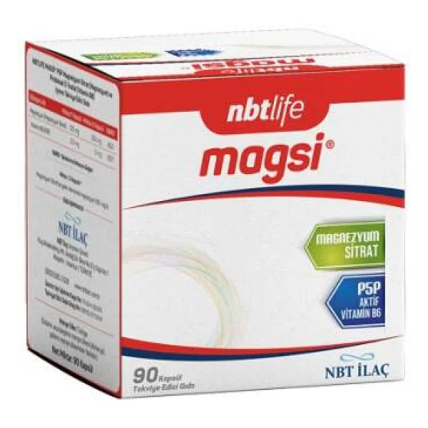 Nbt Life Magsi P5P Vitamin B6 90 Kapsül - Görsel 8