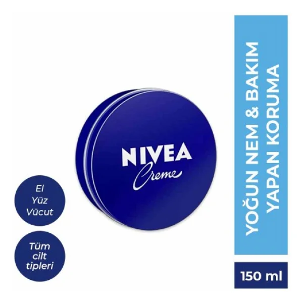 Nivea Creme Nemlendirici Krem 150 Ml - Görsel 3
