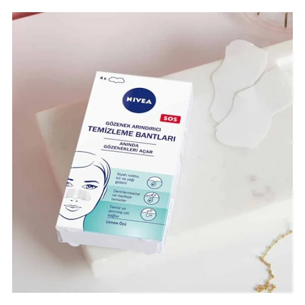 Nivea Gözenek Arındırıcı Sos 4'lü Yüz Temizleme Bandı - Görsel 8