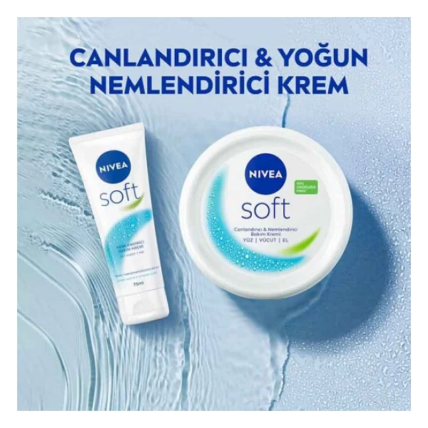 Nivea Soft Nemlendirici Bakım Kremi 300 Ml - Görsel 8