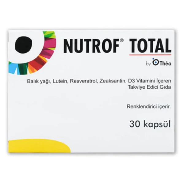 Nutrof Total 30 Kapsül - Görsel 9