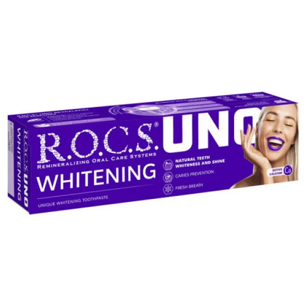 R.O.C.S. Uno Hızlı Beyazlatıcı 60 ml Florürsüz Diş Macunu - Görsel 4