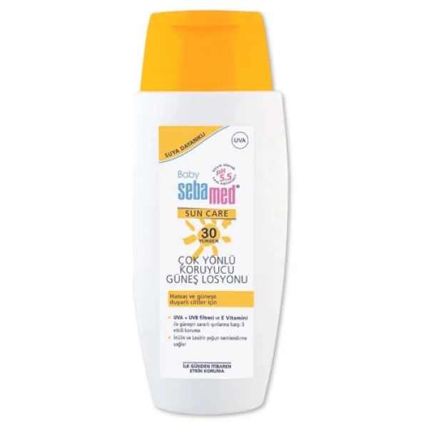 Sebamed Sun Care Çok Yönlü Koruyucu 150 Ml 30 Faktör Bebek Güneş Losyonu - Görsel 5